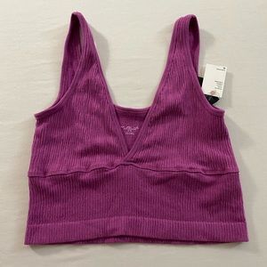 Urban Outfitters Pink Out from Under Drew Surplice Bra Top